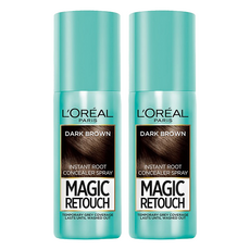 로레알파리 매직 리터치 헤어스프레이 75ml, 다크브라운, 2개