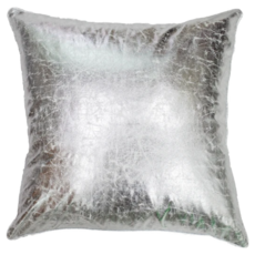 J&N 紫醉金迷抱枕 銀色 (2入)