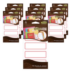 LATECH 索引標籤貼紙 20-G217 31 x 84 mm, R 紅色, 10個