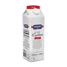 ECHIRE 艾許 全脂牛乳, 1L, 1瓶