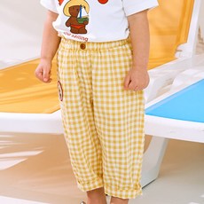 Miffy 兒童 Boris 格紋八分褲