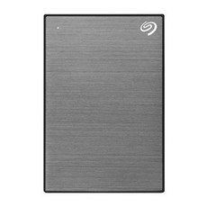 SEAGATE 希捷 One Touch 輕巧行動硬碟 5TB 密碼保護 適用於Windows和Mac, 太空灰