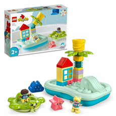 LEGO duplo 得寶 10989 水上樂園, 1盒, 藍色 + 綠色 + 黃色