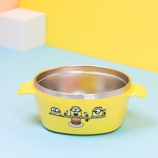 LILFANT 小小兵不鏽鋼兒童碗, 混色, 1入