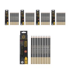 Valhappy專業繪圖鉛筆 單色, 60個, 8B