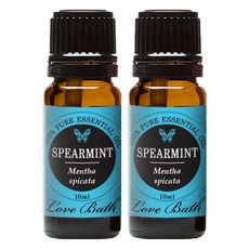 Love Bath 芳香精油 Spearmint, 10ml, 2瓶