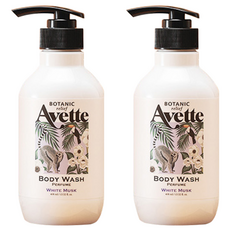 TONY MOLY Avette Botanic Relief 白麝香香水沐浴露, 2個, 400ml