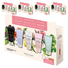 MARY&MAY 潔淨泥膜迷你禮盒組 30g 5條, 5組