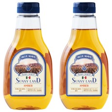 그루포솔레이브 써니랜드 아가베 시럽 엠버, 2개, 330g