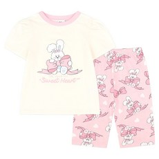mollimelli friends 兒童透氣甜心兔家居服套裝
