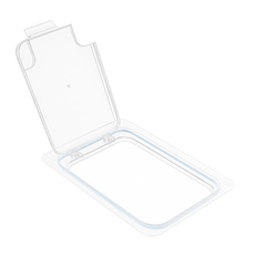 Living Mate 韓國製PC調理盆簡易翻蓋1/2不鏽鋼調理盆, 1個, 單品