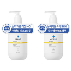 ATONO2 活氧嬰兒強效洗髮沐浴露, 500g, 2個