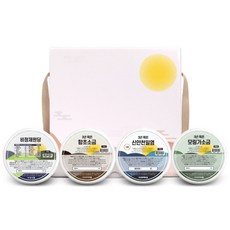 單心禮禮盒：原糖250g+海藻鹽300g+海鹽290g+辣木鹽300g, 1套