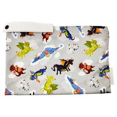 Smart Bottoms 防水收納袋 可放2件一體式布尿褲, 小 (30.5 x 20cm), Dragon Dreams