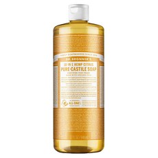 Dr.Bronner's 布朗博士 亮白潔膚露 柑橘, 946ml, 1瓶