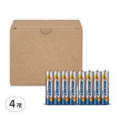 로케트 알카라인 AAA 건전지, 8개입, 4개