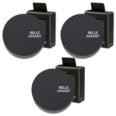 BELLEAMANT Signature車用芳香劑 黑色, 3個, 黑櫻桃