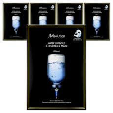 JMsolution 肌司研 水滋養水盈補水面膜 黑臻版, 10片, 5盒