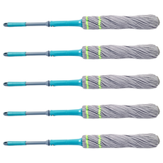 UdiLife 優的生活大師 百研 不沾手旋轉拖把 洗脫一步完成 旋轉擰水 懸掛吊孔, 82~132cm, 5支