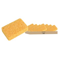 UYIKU 天然木漿海綿菜瓜布, 8個, 1組