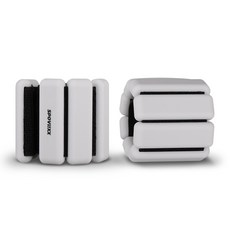 SPOVIXX 矽膠重量帶 2p, 灰色, 900克