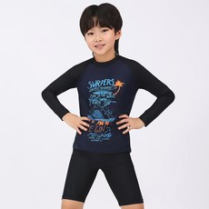 aquatica 兒童用 ONLY ONE 防曬泳衣 + 泳褲套裝 AQA355