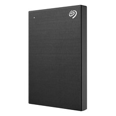 SEAGATE 希捷 One Touch 輕巧行動硬碟 5TB 密碼保護 適用於 Windows 和 Mac, 極夜黑
