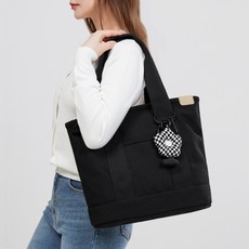 ADDEDIT Melrose 帆布環保袋 + 鑰匙圈套組