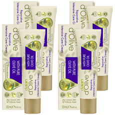 달란 디올리브 리페러티브 인텐시브 케어 핸드크림, 4개, 20ml