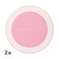 THe SaeM 得鮮 單色腮紅 5g, PP04 Blueberry Milk, 2個