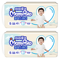 마미포코 FLEX팬티 남여공용, 5단계, 80매