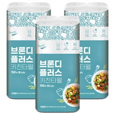 blondy Plus 天然紙漿廚房紙巾, 150張, 24個