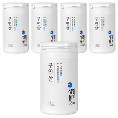 CLIO 生活物價 檸檬酸多用途清潔劑, 5個, 1kg