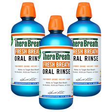 테라브레스 프레시브레스 오랄린스 인비고레이팅 아이시민트 구강청결제, 1L, 3개