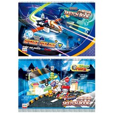 영아트 스케치북 남아용 랜덤 발송, 30매, 2개