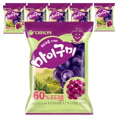 ORION 好麗友 葡萄軟糖, 66g, 10包