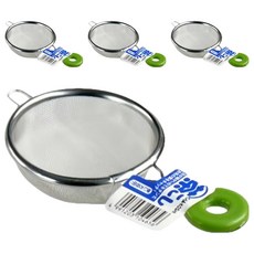 Echo 有柄濾茶網 不鏽鋼設計 安全衛生 掛架設計, 4個