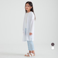 Lolly Tree 童款清涼長版開襟衫