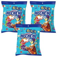 MORINAGA 森永 HI-CHEW 嗨啾 汽水綜合軟糖, 90g, 3包