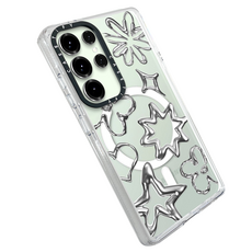 케이스티파이 Chrome Doodles 클리어 맥세이프 휴대폰 케이스