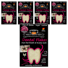 QCHEFS 黑科技潔牙粉 (貓用) 德國原產, 起司, 80g, 5包