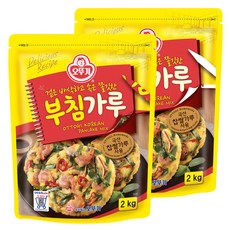 OTTOGI 不倒翁 煎餅粉, 2kg, 2個
