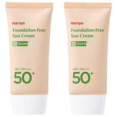 마녀공장 파데프리 선크림 SPF50+ PA++++, 50ml, 2개