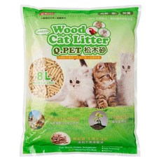 Q.PET House 松木砂 034163, 8L, 1包, 松木香