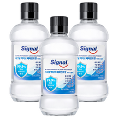 Signal Active 薄荷香漱口水, 770ml, 3個