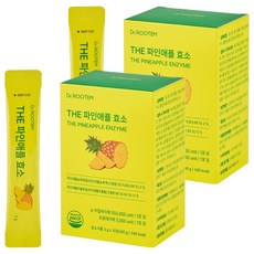 닥터루템 정품 THE 파인애플 효소, 90g, 2개