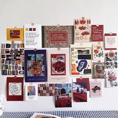 PDS홈데코 인스타 감성 레트로 스타일 포스터 모음 20p 세트, 04