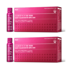 WELLIT 煥新膠原蛋白增強安瓶 15000 14入, 2個, 700ml