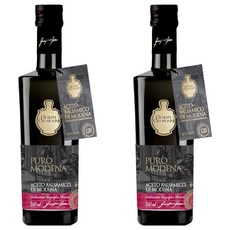 GIUSEPPE CREMONINI Puro Modena 4葡萄巴薩米克醋, 250ml, 2個