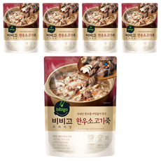 CJ bibigo 韓牛牛肉粥 420g, 5包
